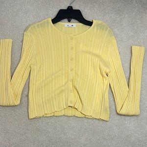 Brand garage, size S, color pastel yellow